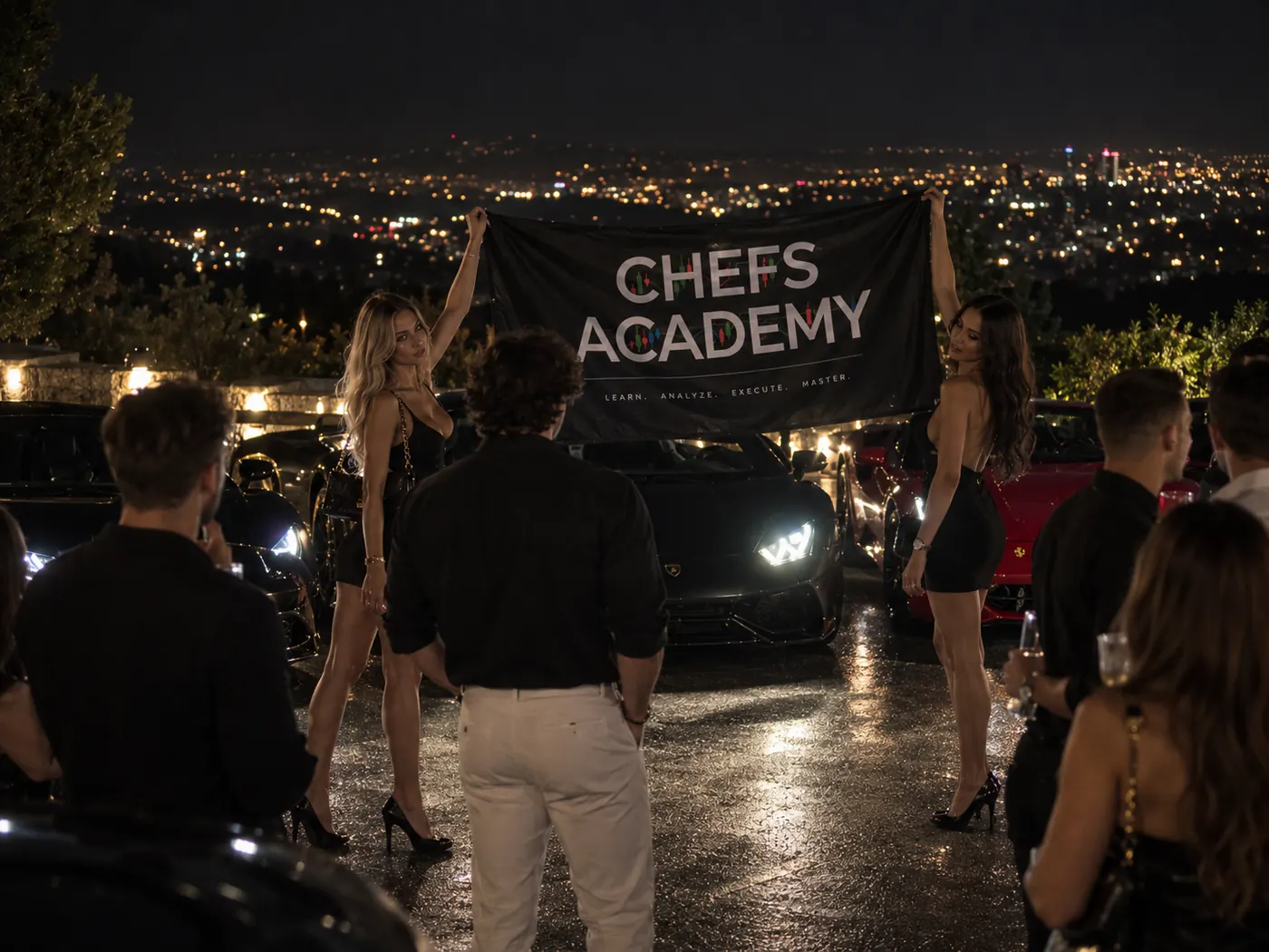 Chefs Academy Abend mit Community (KI-generiert)